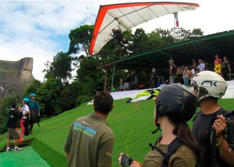 Procedimento de voo para pilotos não assiciados