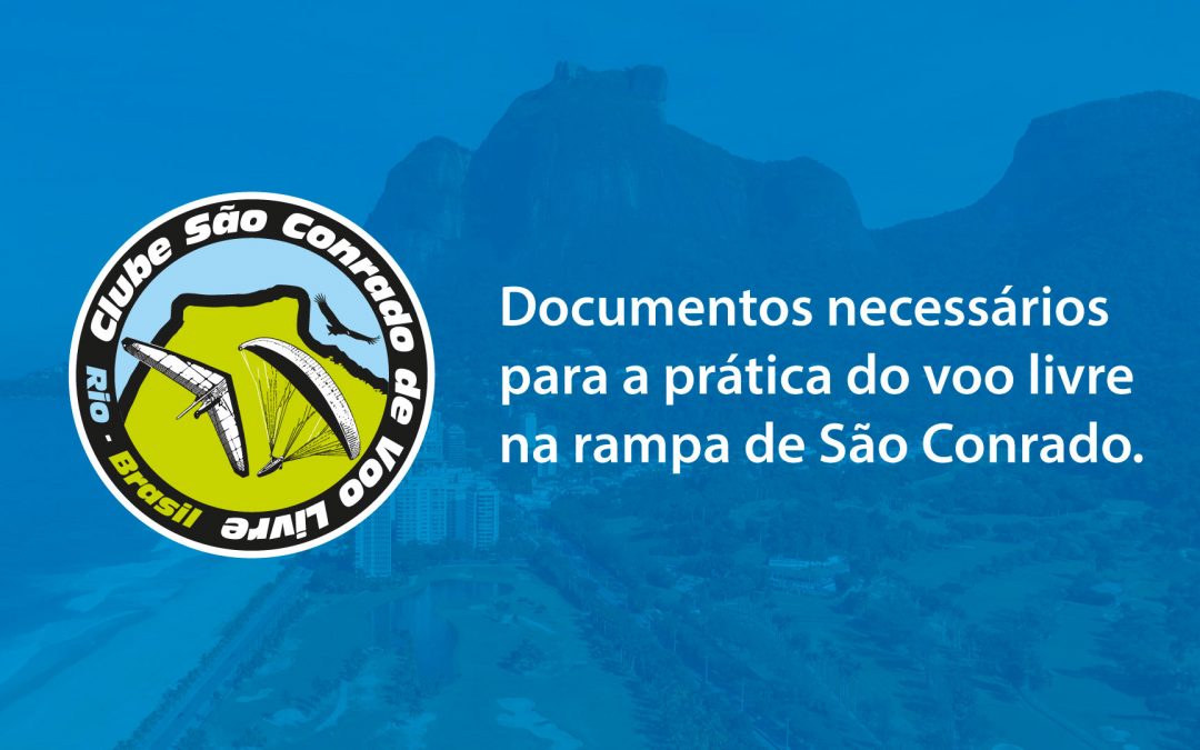 Documentação para voo em São Conrado