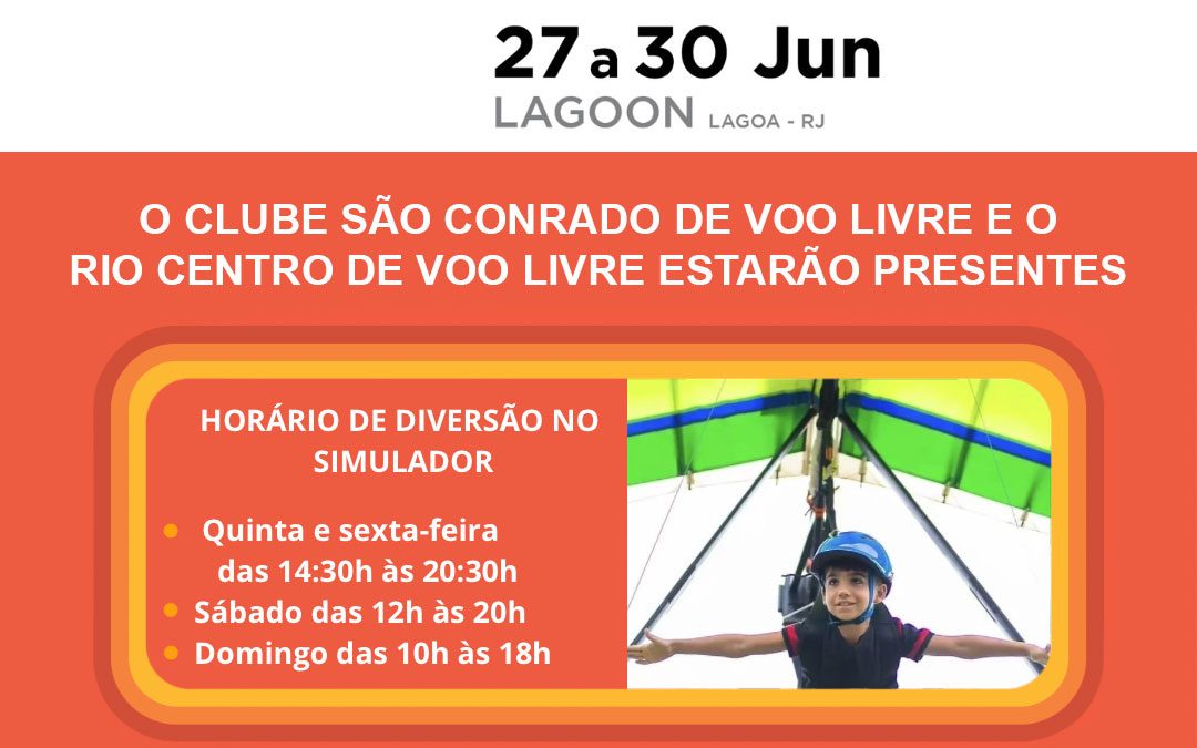CSCVL e Rio Centro de Voo Livre no Expo Rio Turismo 2024