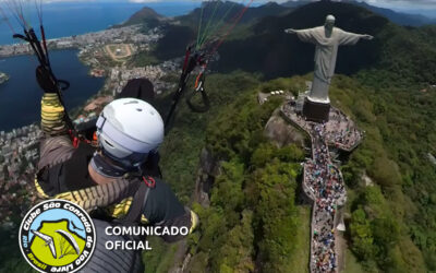 Sobrevoo na Estátua do Cristo Redentor