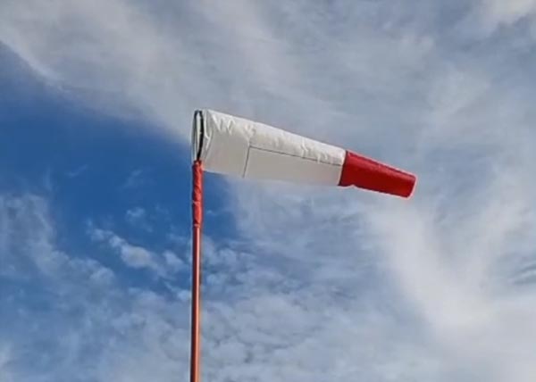 Novas birutas no pouso