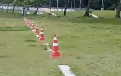 Melhorias na área de pouso e acesso a rampa
