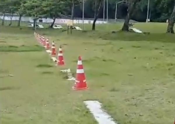 Melhorias na área de pouso e acesso a rampa
