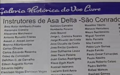Placas de homenagem aos instrutores – Fachada da sede