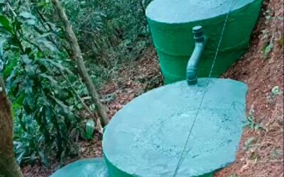 Limpeza, conservação e pintura da fossa séptica