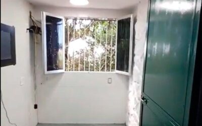 Reforma ponto de apoio rampa de voo livre