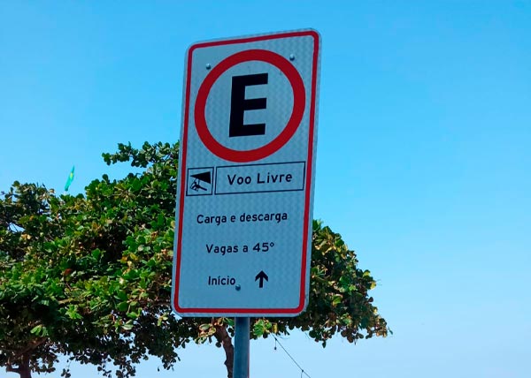 Vagas exclusivas para o voo livre