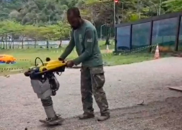 Melhorias quiosque Luiz Cláudio Mattos