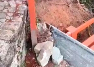 Finalização da contenção do novo deck da rampa de Parapente do CSCVL