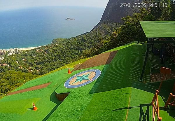 Câmeras da rampa reparadas e em operação