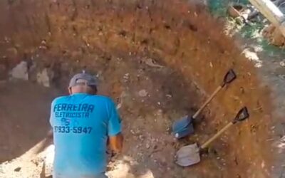 Instalação da Cisterna Subterrânea