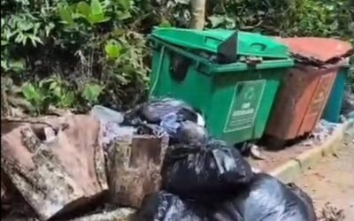 Conclusão da limpeza da rampa