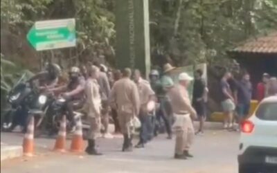 Organização do Trânsito na Rampa da Pedra Bonita