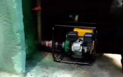 Problema com a abastecimento de água na rampa resolvido