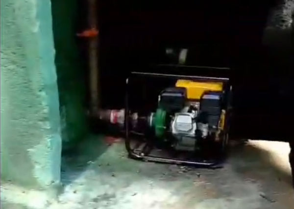 Problema com a abastecimento de água na rampa resolvido