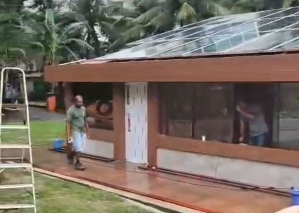 Fase final de acabamento da reforma da sede do CSCVL