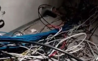 Necessidades de manutenção em áreas da sede do CSCVL