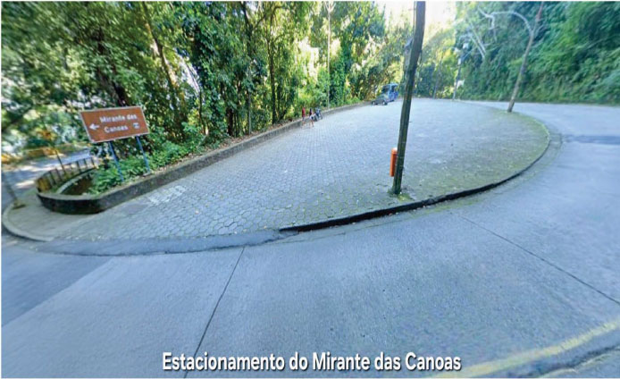Estacionamento estrada das Canoas