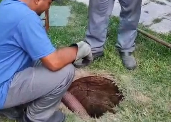 Melhorias no sistema de esgoto da sede do CSCVL