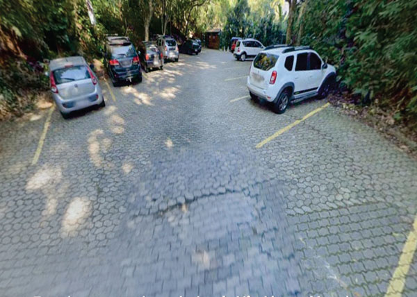 Proposta de organização do estacionamento dos pilotos