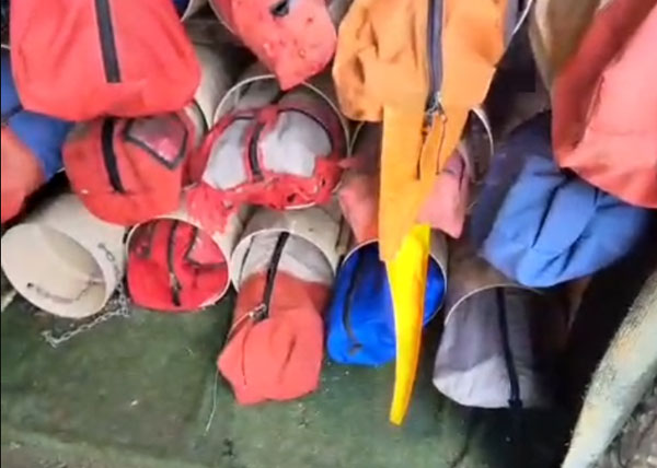 Aviso para retirada de equipamentos fora das guarderias para obras de manutenção das mesmas.