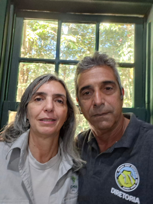  Reunião com a sra. Viviane Lasmar Pacheco, Gestora do Parque Nacional da Tijuca.