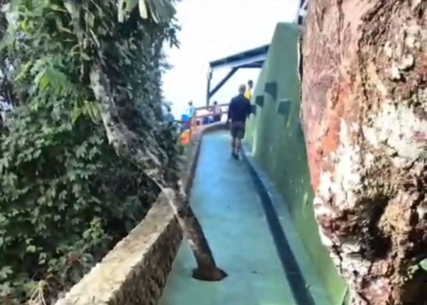 Melhorias no acesso a rampa de parapente