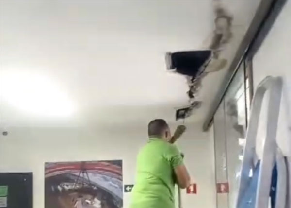 Inicio da reforma das salas da sede do CSCVL