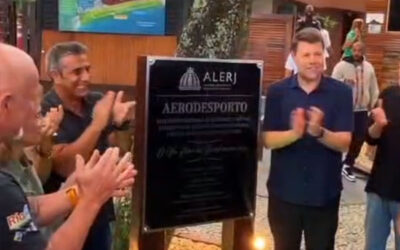 Evento comemorativo da Lei estadual de reconhecimento ao Aerodesporto