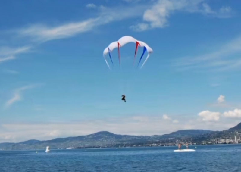 David Barish - história do parapente